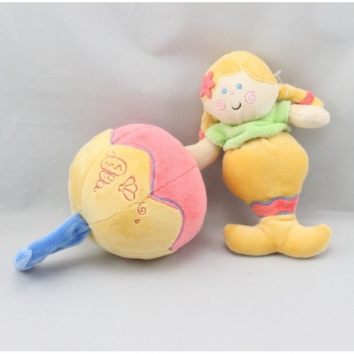 Doudou musical poupée siréne