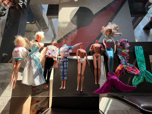 Lot barbies mattel sirene - mattel, et